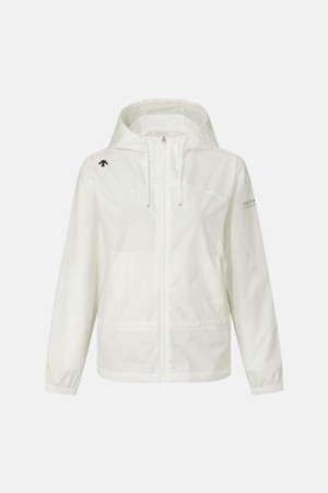 우먼스 후드형 바람막이 자켓 아이보리 SR122PWB21