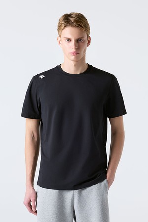 [소빈 착용] 터프 백그래픽 반팔 티셔츠 블랙 SR123UTS23