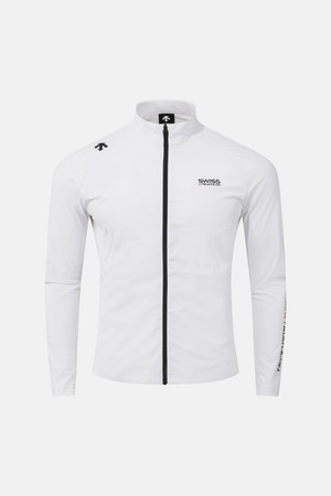 스위스 트라이애슬론 트리코트 트레이닝 자켓 화이트 SR223IFT41