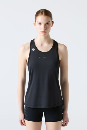 우먼스 러닝 슬리브리스 블랙 SR122RST31