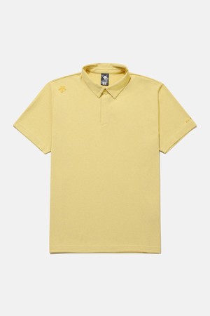 듀얼리스 린넨 폴로 반팔 티셔츠 머스타드 SR121DPS33