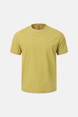 듀얼리스 우븐 반팔 티셔츠 머스타드 SR121DTS31