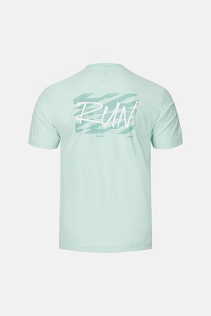러닝 트리코트 반팔 티셔츠 민트 SR223RTS44