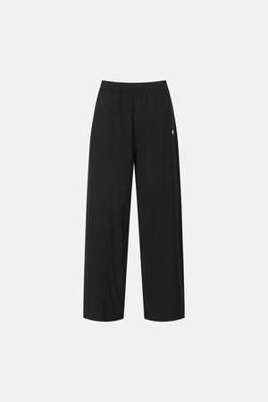 우먼스 쿨링 우븐 와이드 팬츠 블랙 SR122PPT33