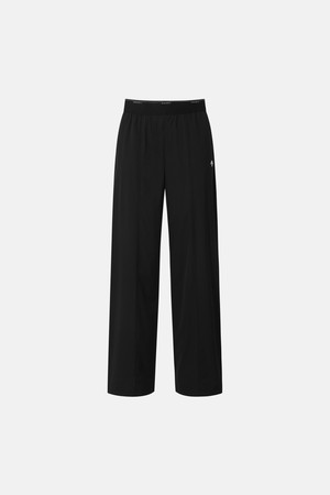 우먼스 인밴드 쿨링 우븐 와이드 팬츠 블랙 SR122PPT34