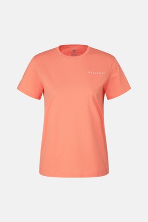 우먼스 그래픽 쿨링 반팔 티셔츠 오렌지 SR122PTS31