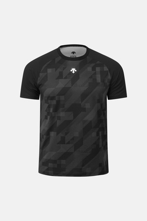 스위스 트라이애슬론 그래픽 반팔 티셔츠 블랙 SR221ITS55