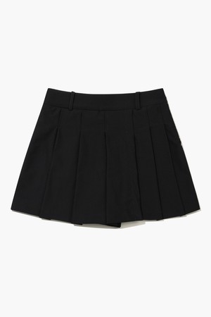 여성 에어 메쉬져지 치마 바지 블랙 MR112LSP31