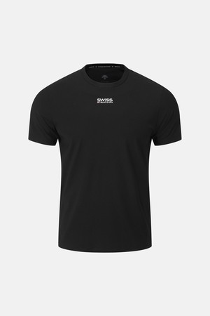 스위스 트라이애슬론 쿨링 트리코트 반팔 티셔츠 블랙 SR223ITS59