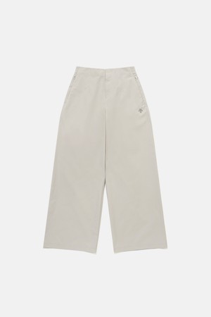 우먼스 듀얼리스 와이드 우븐 팬츠 베이지 SR222DPT44
