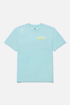 무브먼트 백그래픽 반팔 티셔츠 민트 SR223ETS59