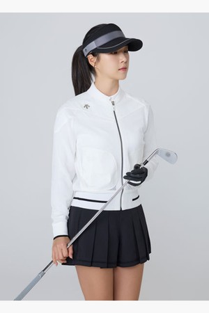 여성 메쉬 조직 풀집업 가디건  DR22WFKO4Z