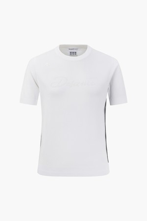 여성 라운드 반팔 풀오버  DR22WFKP42