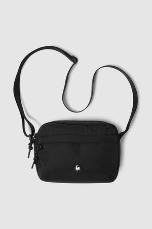 스퀘어 미니 크로스백 - 블랙 QR123ABG14