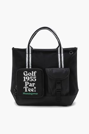 여성 더블 포켓 토트백 블랙 MR122LBG12