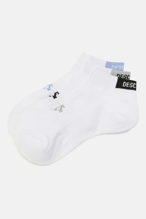 스니커즈 삭스 (3ea) 화이트 SR123USO15