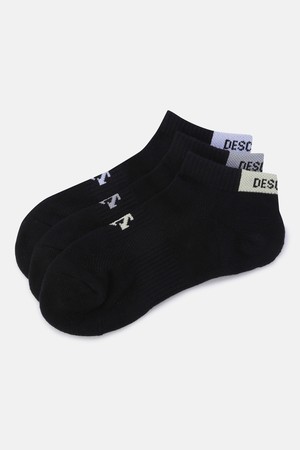 스니커즈 삭스 (3ea) 블랙 SR123USO15