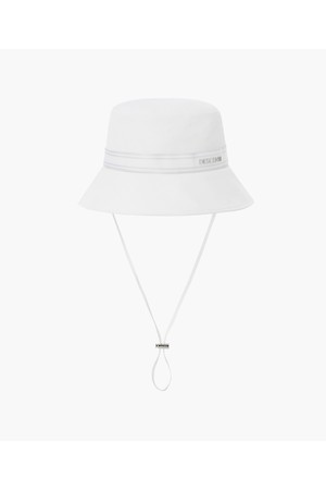 [데상트골프] 여성 포인트 버킷햇	  DR12WFCP15_WHITE-a