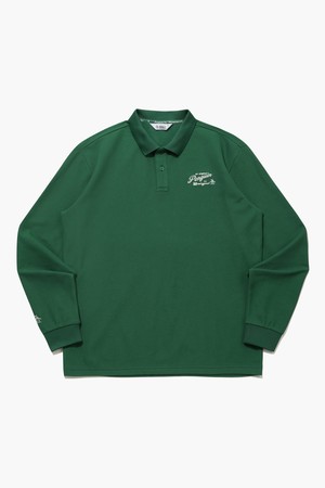 남성 긴팔 카라 티셔츠 딥그린 MR121PTL22