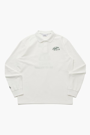 남성 긴팔 카라 티셔츠 화이트 MR121PTL22