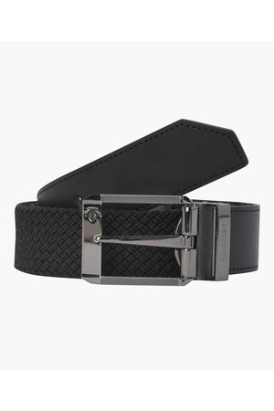 [데상트골프] 남성 스트레치 벨트  DR12MFBT24_BLACK-a