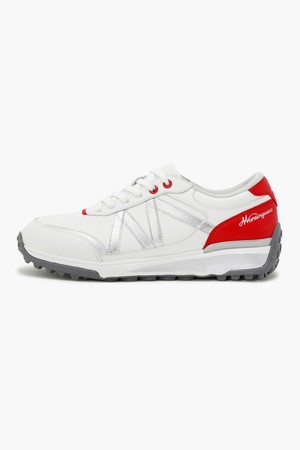 여성 아이코닉 레더 스파이크리스화 레드 MR122SSH11