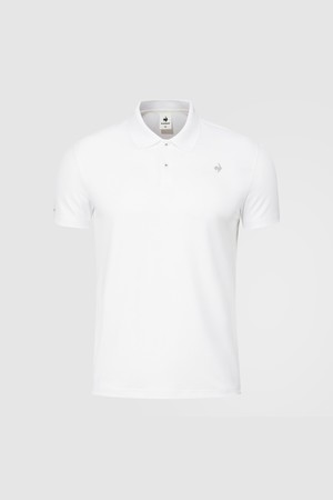 유니 에센셜 폴로티셔츠 - 화이트 QR123ETS31