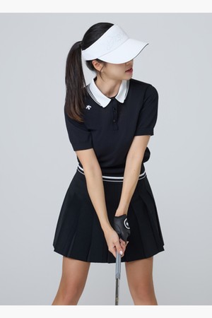 여성 카라 반팔 풀오버  DR12WFKP38