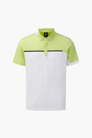 남성 하이브리드 컬러블록 반팔 티셔츠  DR22MFKP4X