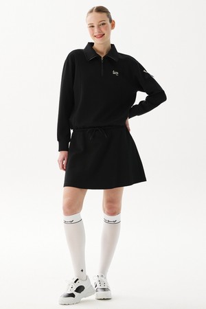 [COQ ATTI TAB] 여성 네오프렌 밴딩 스커트 블랙 GR122LSK11