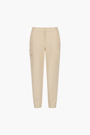 여성 카고 조거 팬츠 베이지 GR122LPT22