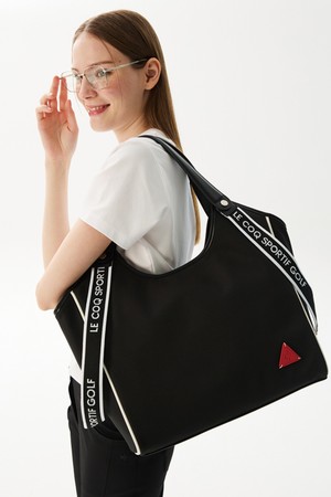 여성 웨빙 빅 쇼퍼백 블랙 GR122LBG14