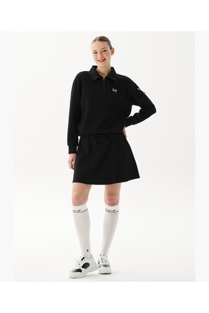 [COQ ATTI TAB] 여성 네오프렌 밴딩 스커트 블랙 GR122LSK11_BLUE-a