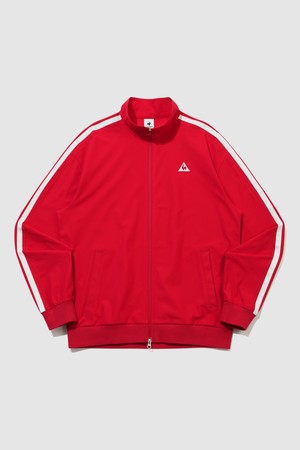 유니 선데이 루즈핏 트랙탑 - 레드 QR113LFT31