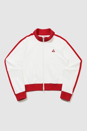 여성 선데이 크롭 트랙탑 - 크림 QR112LFT31