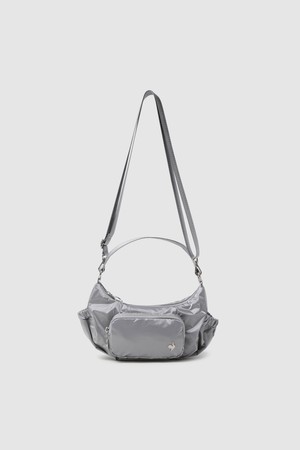 여성 데일리 미니 크로스백 - 실버 QR222WBG42