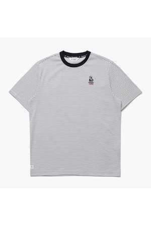 [먼싱웨어] [온라인단독]공용 피터보기 스트라이프 티셔츠 화이트 MR123PTS35_WHITE-a