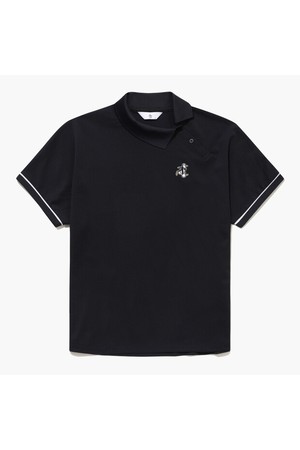 [먼싱웨어] 여성 볼링 펭귄 티셔츠 블랙 MR122LTS34_BLACK-a