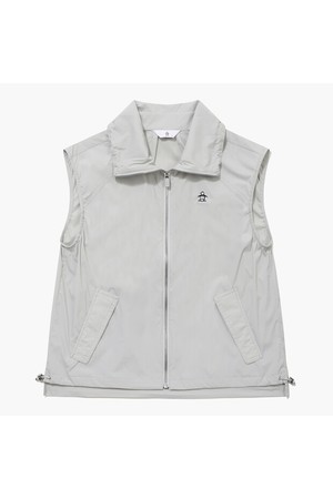 [먼싱웨어] 여성 경량 베스트 라이트그레이 MR122LWV32_GREY-a