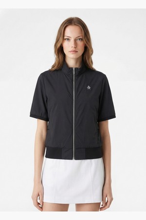 여성 반팔 하이브리드 점퍼 블랙 MR122LJP32