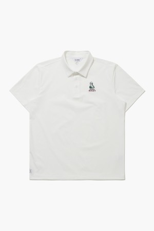 [온라인단독]공용 피터보기 카라 티셔츠 화이트 MR123PTS32