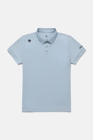 스위스 트라이애슬론 폴로 반팔 티셔츠 라이트 블루 SR223IPS51