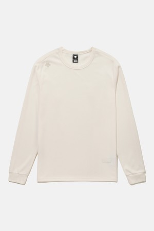 드라이 와플 긴팔 티셔츠 아이보리 SR111UTL32