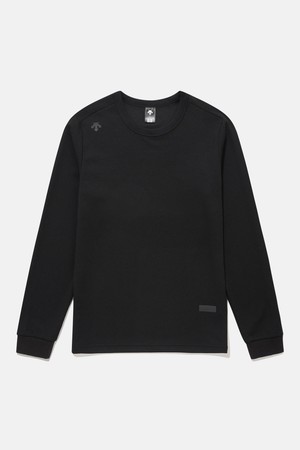 드라이 와플 긴팔 티셔츠 블랙 SR111UTL32