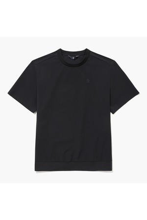 [먼싱웨어] 남성 블루종 반팔 티셔츠 블랙 MR121MTS33_BLACK-a