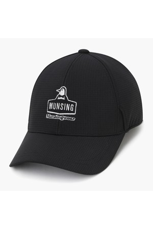 [먼싱웨어] 남성 매직홀 볼캡(선글라스 꽂이) 블랙 MR121MCP31_BLACK-a