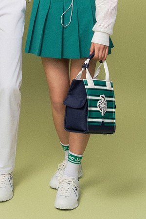 여성 포켓 미니 토트백 _NAVY GR122LBG35