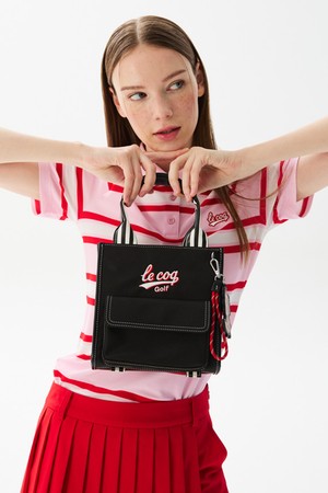 여성 포켓 미니 토트백 (키링 SET) _BLCK GR122LBG36