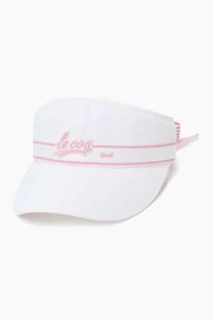 여성 솔리드 하이 바이저 _WHTE GR122LSV11