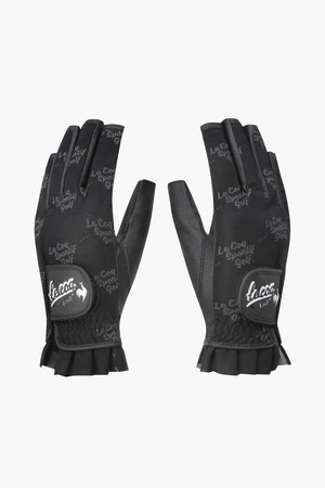 여성 메쉬 믹스 네일컷 양손 장갑 _BLCK GR122LGL31